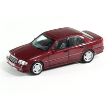 C 36 AMG W202 Sedan Almandine Red Mercedes-AMG 1:18 Model Car - $161.99