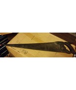 000 Antique Disston Pointed Hand Saw Vintage USA Made 28.5&quot; long Woodwor... - £63.16 GBP