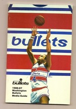 1986-87 Washington Bullets Media Guide NBA basketball - £18.73 GBP