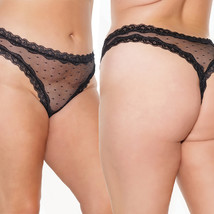 Coquette Panty-Black O/S X-Boxed - $8.00