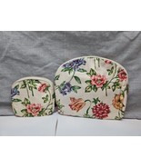 Set of 2 Floral Change Purses Vintage, 4.5&#39;&#39;x4&#39;&#39;, 7.5&#39;&#39;x6.25&#39;&#39;, Floral Z... - $13.66 CAD