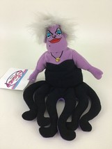 Disney Store Little Mermaid Ursula Mini Bean Bag Plush Stuffed Toy 5.5&quot; New - £12.06 GBP
