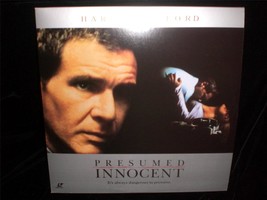 Laserdisc Presumed Innocent 1990 Harrison Ford, Raul Julia, Greta Scacchi - £11.35 GBP