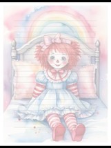 Raggedy Doll - Lined Stationery Paper (25 Sheets)  8.5 x 11 Premium Paper - $12.00