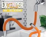 HOUSEHOLD KITCHEN FLEXIBLE WATER TAP EXTENDER UNIVERSAL FOAMING EXTENSIO... - £11.15 GBP+