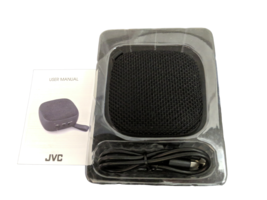 JVC Portable Wireless Bluetooth Speaker 7 Hours Battery Life SP-SA1BT-B - £10.88 GBP
