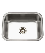 Houzer Elite Series Undermount Stainless Steel Single Bowl Kitchen Sink - €291,15 EUR