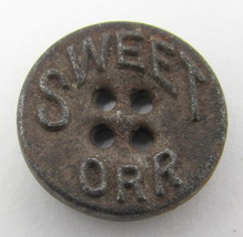 Sweet Orr Metal Button 4 Holes Vintage 1920&#39;s Overalls Work Clothes US Seller #8 - £10.27 GBP