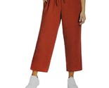 Jessica Simpson Ladies&#39; Size Small Gauze Ankle Pant, Red (Rust)  - $13.99
