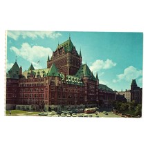 Vintage Postcard Hotel Chateau Frontenac Quebec Canada Architecture France 1890 - £6.37 GBP