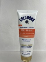 Gold Bond Body Bright Daily Body &amp; Face Lotion Crepe Corrector Vitamin C 8oz - £7.81 GBP