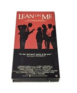 Lean on Me (1989) VHS Morgan Freeman High School Educational Drama Vinta... - $8.60