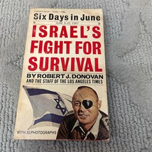Israel&#39;s Fight For Survival History Paperback Book by Robert J. Donovan 1967 - £9.59 GBP