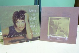Christine Kane - Rain and Mud and Wild and Green &amp; Live CDs Both Autographed  NM - £26.07 GBP