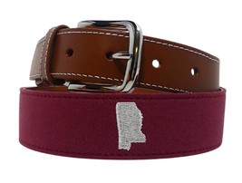 Roostas The Junction Embroidered Belt Size 34 - $878.06 MXN