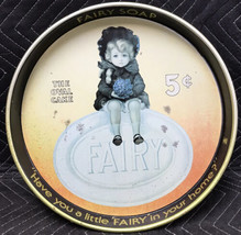 Vintage 14&quot; &quot;Fairy Soap&quot; Advertising Metal Tray By Cheinco (J.Chein &amp; Co.) 70’s - £19.40 GBP