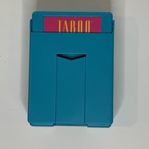 Taboo Game Replacement Pieces Parts Teal Card Holder 1989 - £7.13 GBP