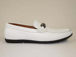 Men's Driving Shoes GENIO Turkey Casual Dress Genuine Leather 120741706 White image 7