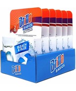 Brillo Basics Bleach &amp; Blue Automatic Toilet Cleaner Tablets (12 Pack of... - £37.65 GBP