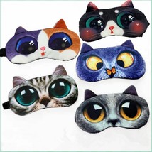 5 Pieces Cute Animal Sleep Mask Eye Mask(D0101HSJXJA.) - £26.30 GBP