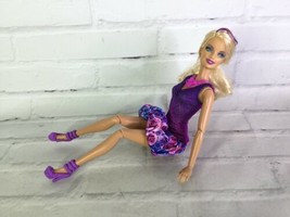 Mattel 2012 Barbie Fashionistas Articulated Doll Colors Edition Purple &amp; Outfit - £49.04 GBP