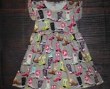 NEW Boutique Baby Girls Cowboy Boots Sleeveless Dress Size 12-18 Months - £10.34 GBP