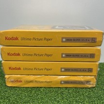 Lot of 4 Kodak Ultima Photo Paper 100 Sheets Borderless High Gloss 4x6 i... - $14.36