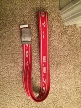 W.W.J.D? Belt Red And White 49 1/2 Inches Unisex Rare - $17.75