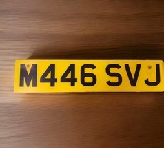 License Plate 20&quot; Wales M446SVJ Man Cave Decor Pub Garage W/Photo Of Own... - $3,727.99 MXN