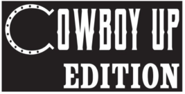 Cowboy Up Edition Bumper Stickers Made in USA 12 PACK - £18.54 GBP