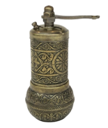 4.3&#39;&#39; Pepper Mill Grinder Salt Spice Seed Old Brass Color Turkish Ottoma... - $259.06 MXN