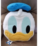 DONALD DUCK LARGE HEAD PILLOW Brand New Plush Stuffed Animal 15&quot; JAPAN T... - $47.85 CAD