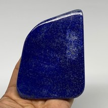 0.57 lbs, 3.9&quot;x3&quot;x0.6&quot;, Natural Freeform Lapis Lazuli from Afghanistan, ... - £62.75 GBP