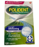 Polident Overnight Whitening Denture Cleanser Tablets - 120 Count - €14,28 EUR