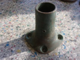 used Marine bronze Boat stanchion deck Fitting railing mount 1&quot; - $19.75