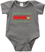 VRW Diaper Loading Please wait...Unisex baby Onesie Romper Bodysuit (6-1... - £13.29 GBP