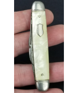 vintage pocket knife Imperial USA old translucent 1946-1956 CRACKED ICE - $19.99