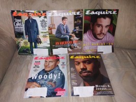 5 Esquire Magazines 2019 2020 Steve Carell Kit Harrington Michael B Jordan Woody - £14.07 GBP