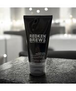REDKEN BREWS FOR MEN Work Hard Molding Paste 5.1oz Fiber Styling Cream NEW - $19.99