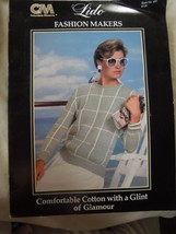 Lido: Fashion Makers Sweaters and Camisoles to Knit and Crochet. (Book N... - $2.46