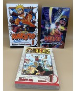 Naruto Manga #1, Shonen Jump Naruto (The movie) &amp; One Piece Vol. 1 (Lot ... - $16.72