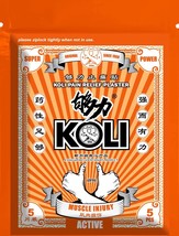 KOLI ACTIVE Pain Relief Plaster (5 pieces/pack) aches sore stiff swell 够... - $9.06
