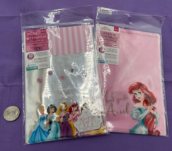 Disney Ariel and Princesses Bundle Clear Plastic Bags with Bottom Gusset -20 Pcs - $29.70