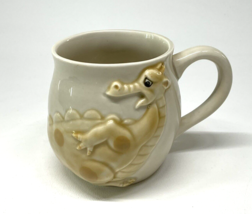 Vintage Puff The Magic Dragon Cup Mug Quon Quon Ceramic Coffee Tea Cup Japan - £17.68 GBP