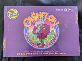 Cashflow 101 Board Game Rich Dad Poor dad Robert Kiyosaki Rat Race SEALE... - $51.60