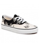 VANS Circle V Era Stark Black Off-White Canvas Lace-Up Shoes Mn&#39;s Unisex... - $66.99