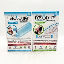 Nasopure Nasal Wash System System Kit Plus 40 Refills Exp: 4/25 - 2/26 - $24.99