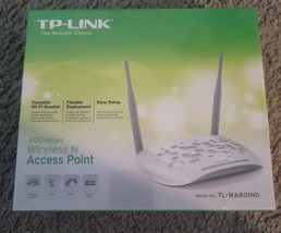 TP-LINK 300Mbps Wireless N Access Point AP Bridge Repeater Multi SSID TL... - £15.20 GBP