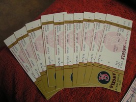 California Angels Ticket Stub W/Matching Parking Pass Vs. Cleveland  8/26/1994 - £3.18 GBP