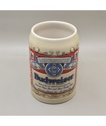 Budweiser Stein 1990 Mug - Ceramarte Brazil Anheuser Busch Beer Bar - $332.30 MXN